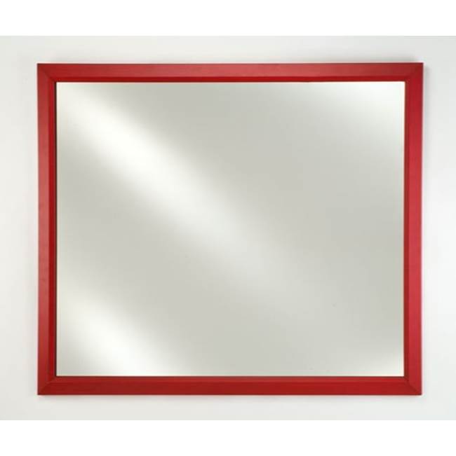 Afina Corporation Framed Mirror 24X30 Brushed Satin Gold Plain
