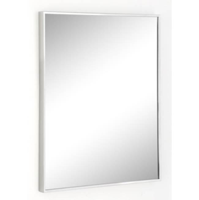 Afina Corporation 20X30 -3/8'' Frame Urban Steel Wall Mirror-Brushed Stainless