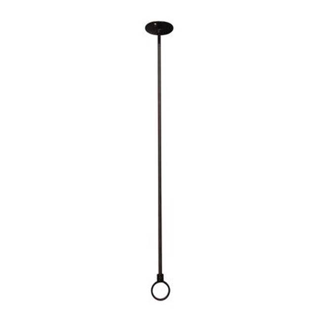 Barclay Ceiling Support 28'' w/FlangeAdjustable Oil Rubbed Bronze