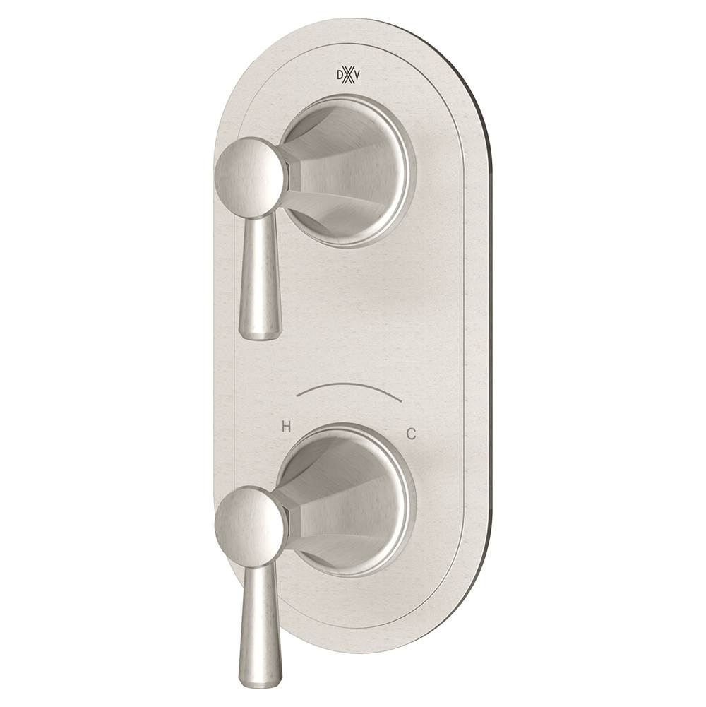 DXV Fitzgerald 2-Handle Thermostatic Valve Trim Only with Lever Handles