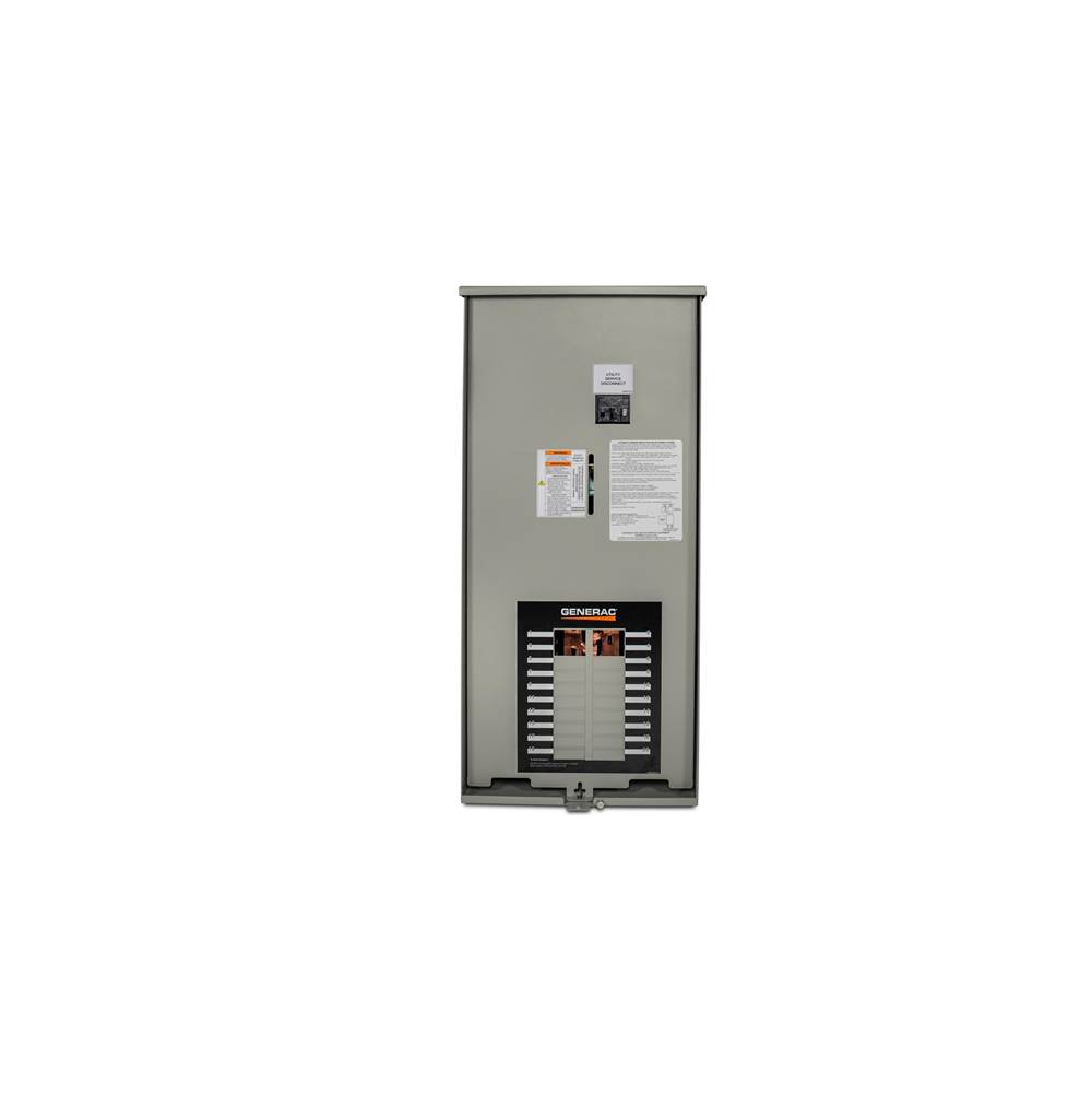 Generac 200 amp Auto Transfer Switch with 20-40 Circuit Load Center