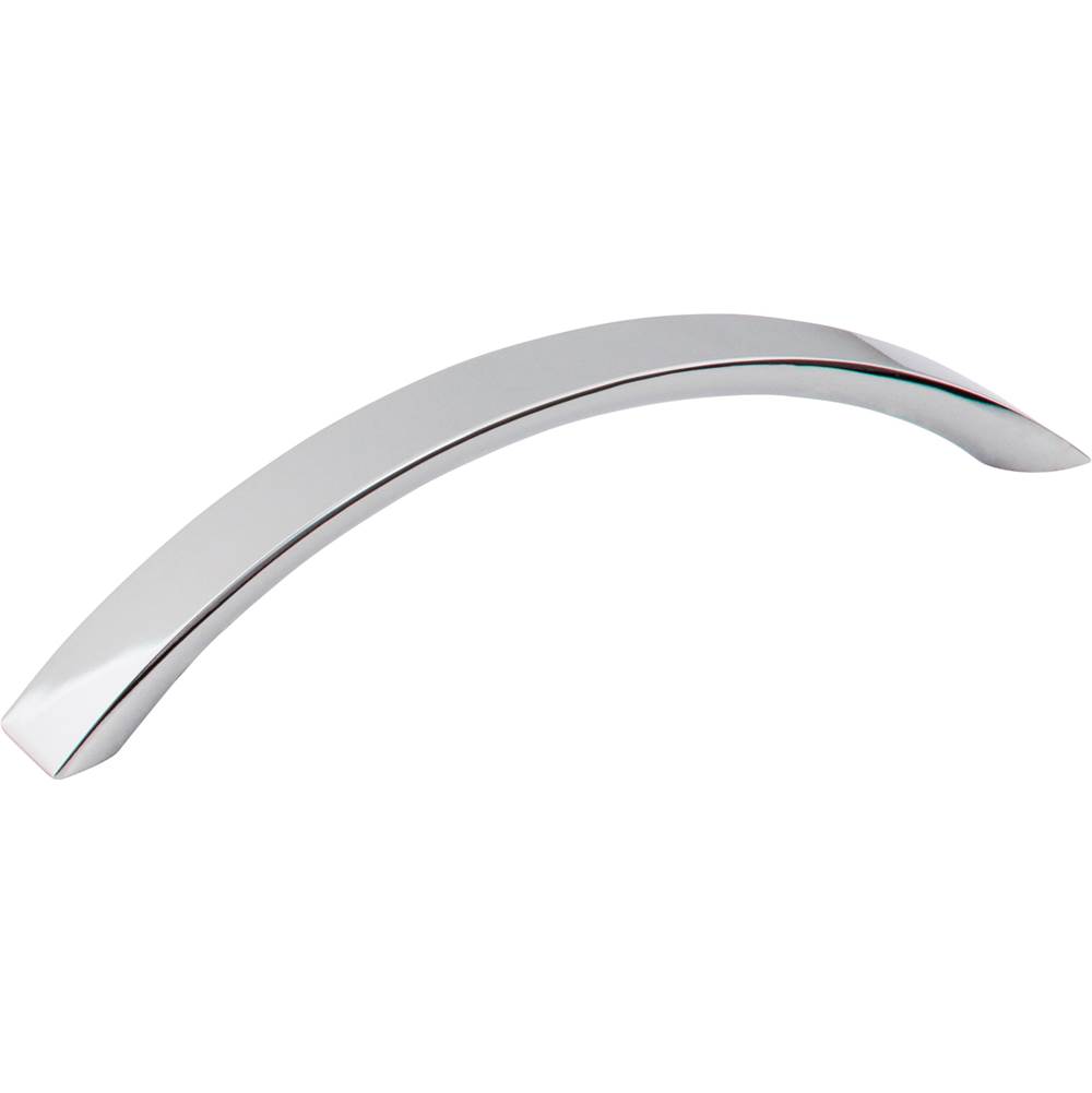 Hardware Resources 128 mm Center-to-Center Polished Chrome Arched Belfast Cabinet Pull