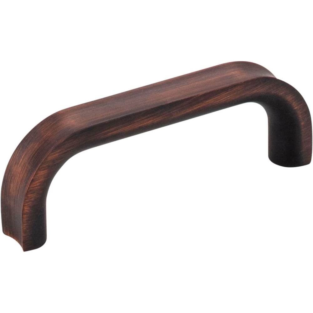 Jeffrey Alexander 3'' Center-to-Center Brushed Oil Rubbed Bronze Rae Cabinet Pull