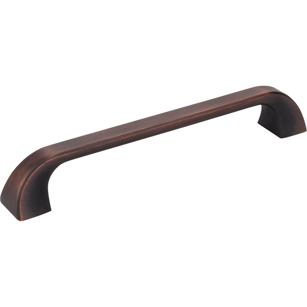 Jeffrey Alexander 160 mm Center-to-Center Brushed Oil Rubbed Bronze Square Marlo Cabinet Pull