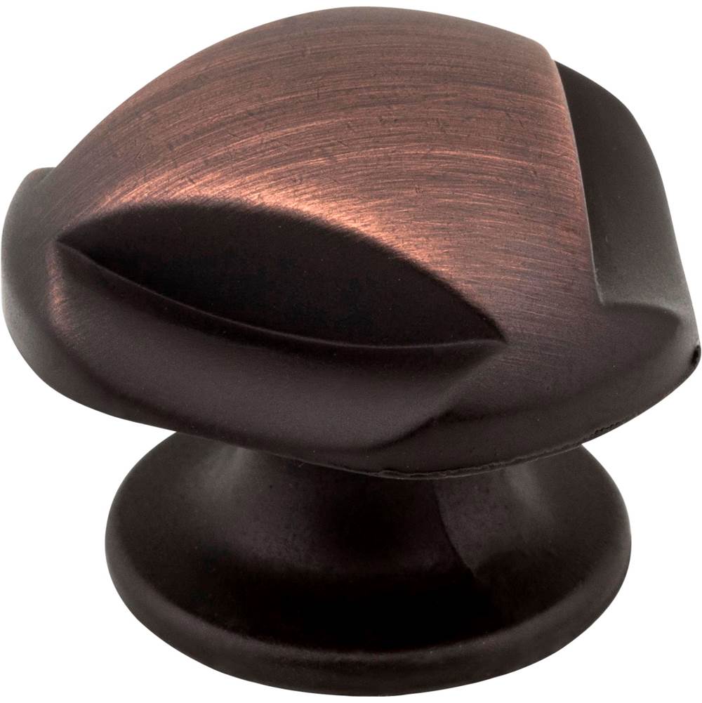 Jeffrey Alexander 1-5/16'' Overall Length Brushed Oil Rubbed Bronze Chesapeake Cabinet Knob