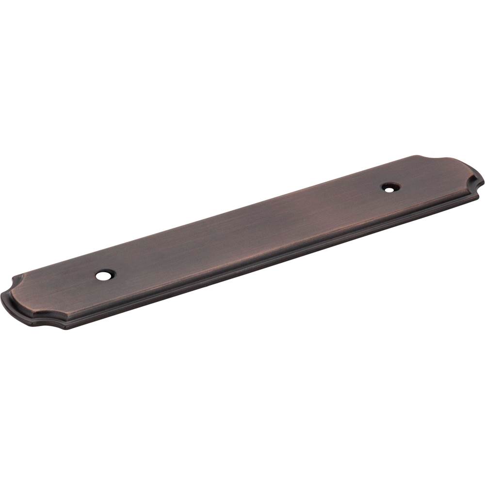 Jeffrey Alexander 6-1/8'' O.L. (96 mm Center-to-Center) Brushed Oil Rubbed Bronze Pull Backplate