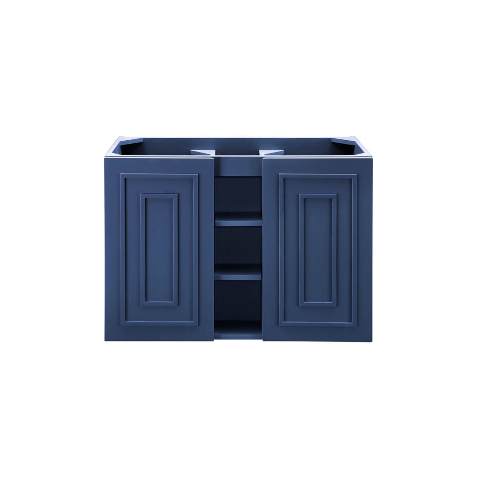 James Martin Vanities Alicante' 39.5'' Single Vanity Cabinet, Azure Blue