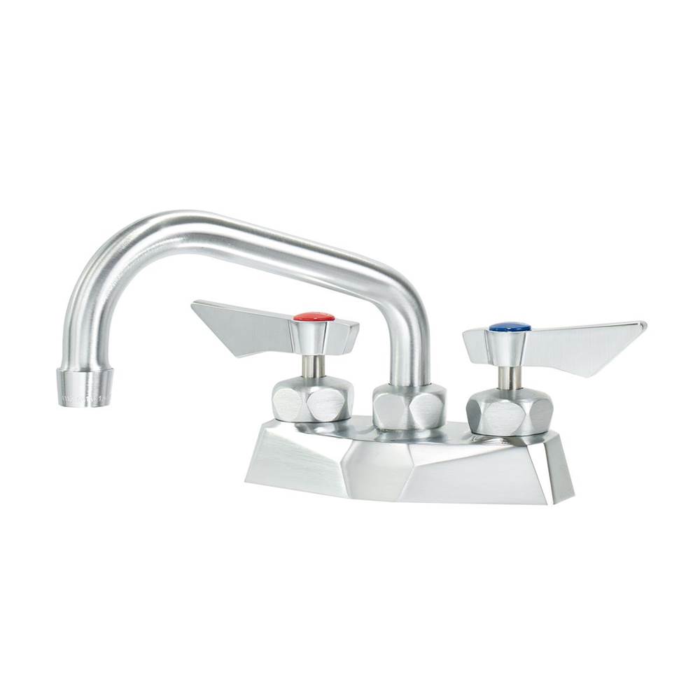 Krowne Diamond Series 4'' Deck Mount Faucet With 6'' Spout, Includes Mounting Hardware