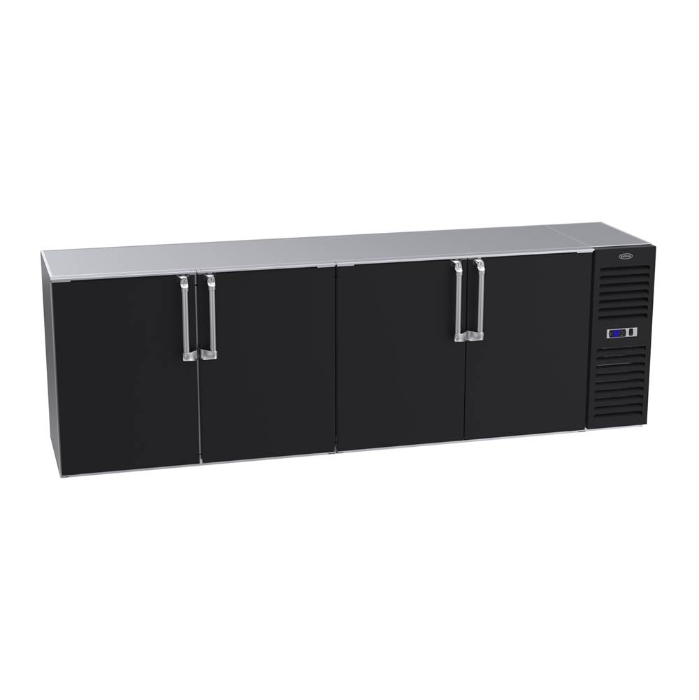 Krowne Krowne Royal 108'' Self Contained Backbar Refrig, Right Cabinet With Bv Left Right Left Left Doors