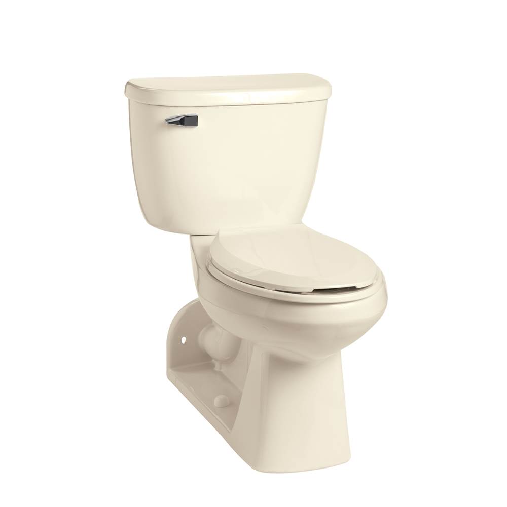 Mansfield Plumbing Quantum 1.6 Elongated SmartHeight Rear-Outlet Floor-Mount Toilet Combination