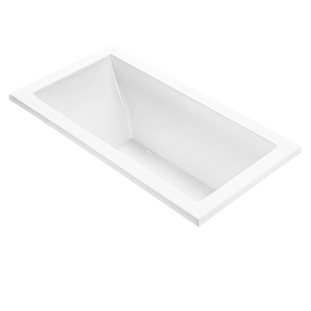 MTI Baths Andrea 17 Acrylic Cxl Undermount Ultra Whirlpool - Biscuit (54X30)