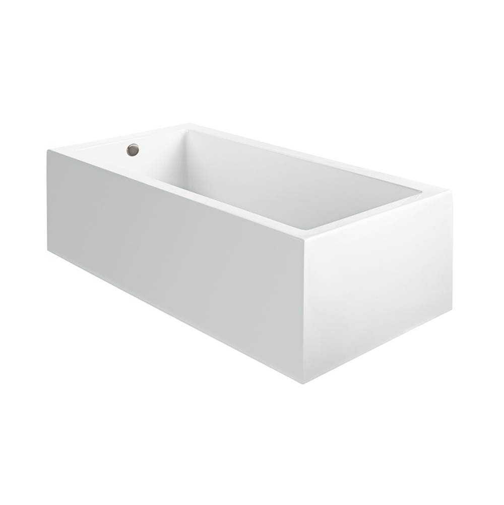 MTI Baths Andrea 25A Acrylic Cxl Sculpted 2 Side Air Bath - White (48X32)