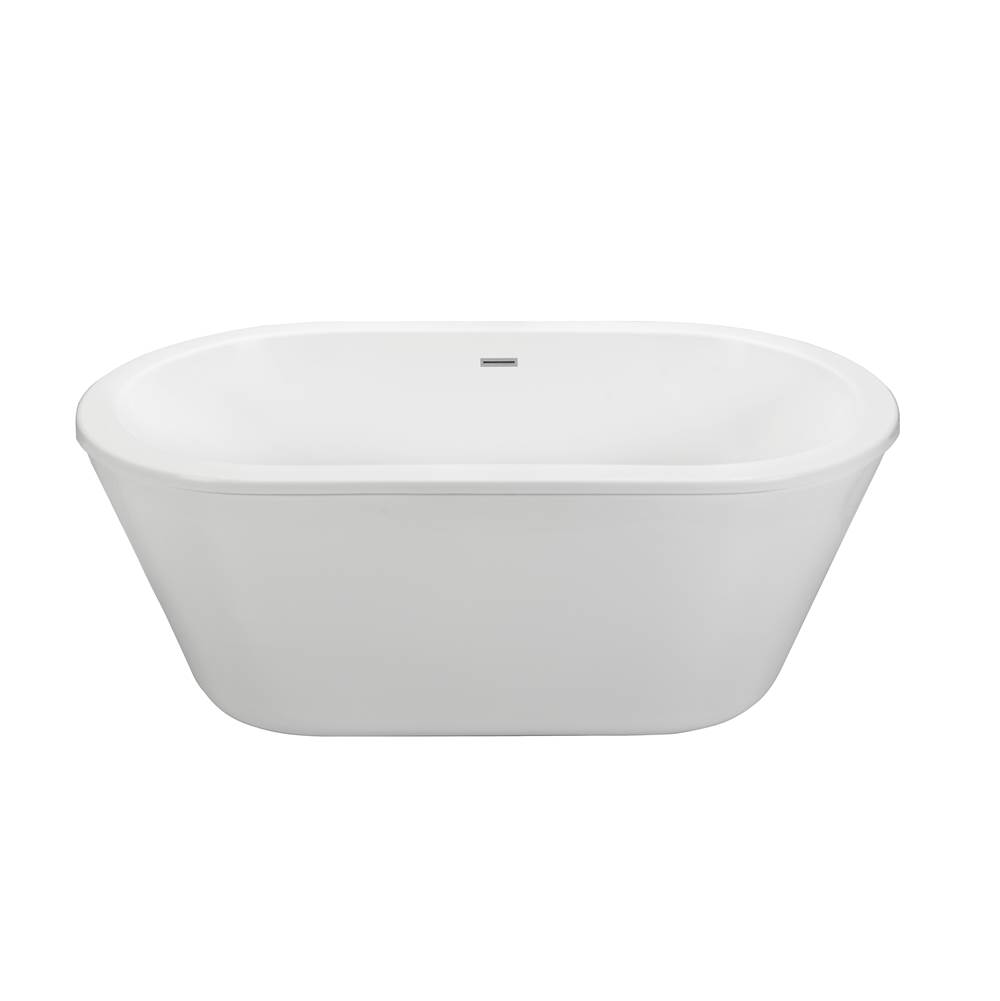 MTI Baths New Yorker 11 Dolomatte Freestanding Air Bath - White (66X36)