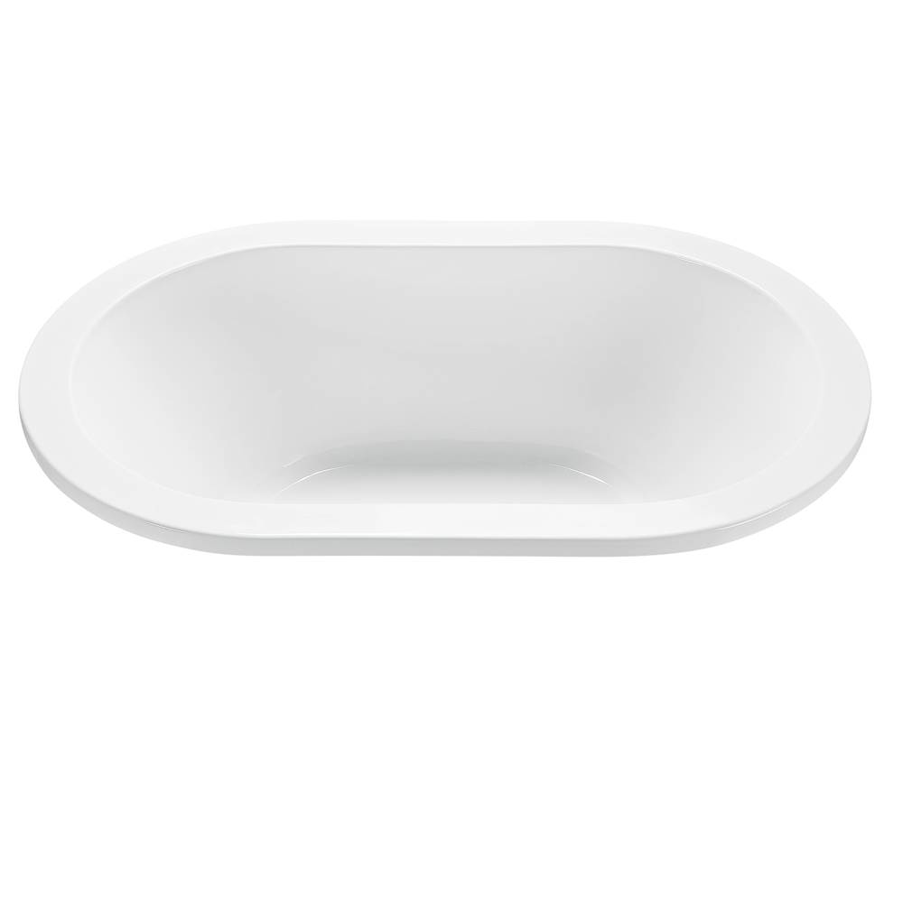 MTI Baths New Yorker 2 Acrylic Cxl Drop In Air Bath Elite/Whirlpool - White (65.5X41.5)