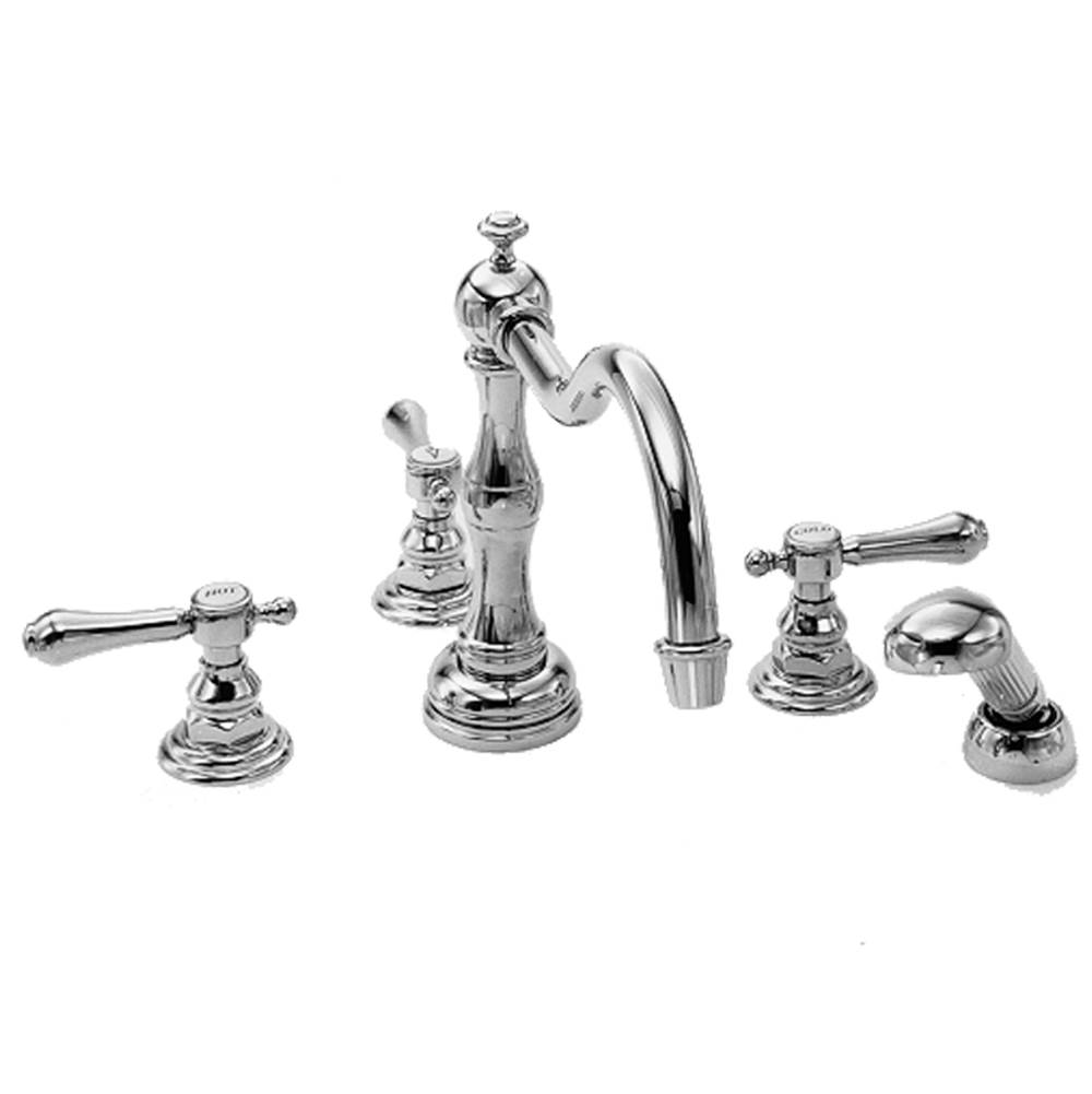 Newport Brass Chesterfield  Roman Tub Faucet with Hand Shower