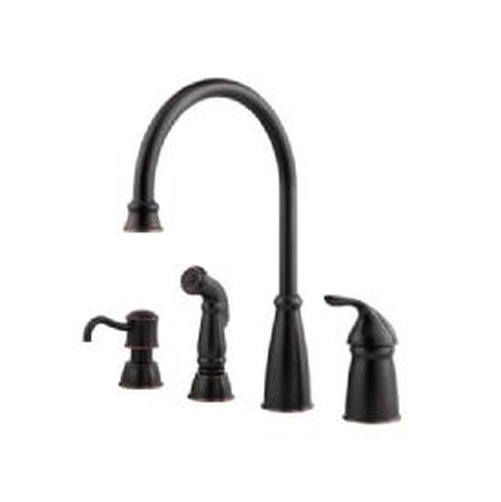 Pfister GT26-4CBY - Tuscan Bronze - Single Handle Kitchen Faucet
