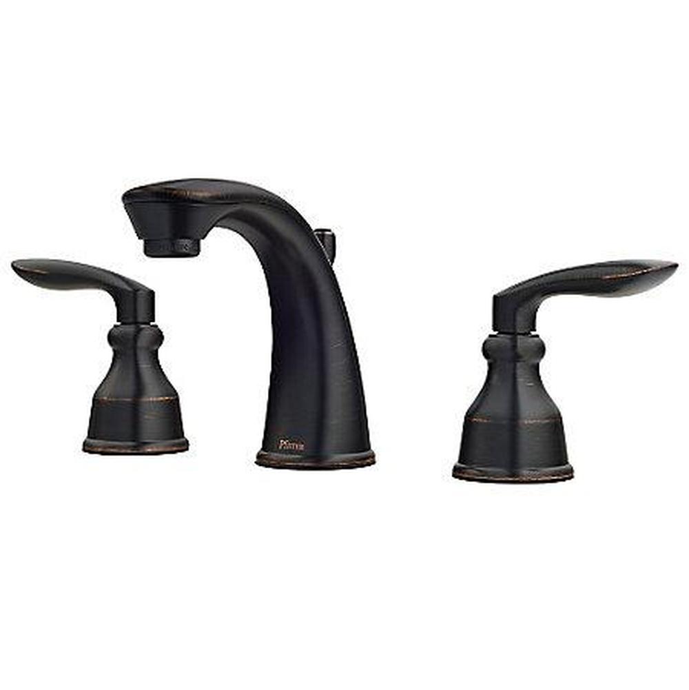 Pfister LG49-CB1Y - Brushed Nickel - Two Handle Widespread Lavatory Faucet