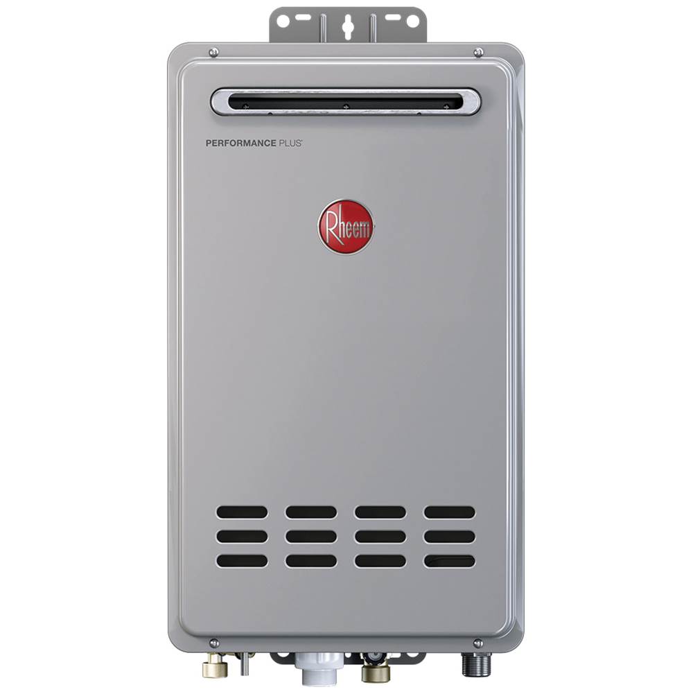 Rheem Mid-Efficiency 7.0 GPM Outdoor Propane Gas EcoNet Enabled Tankless Water Heater with 12 Year Limited Warranty