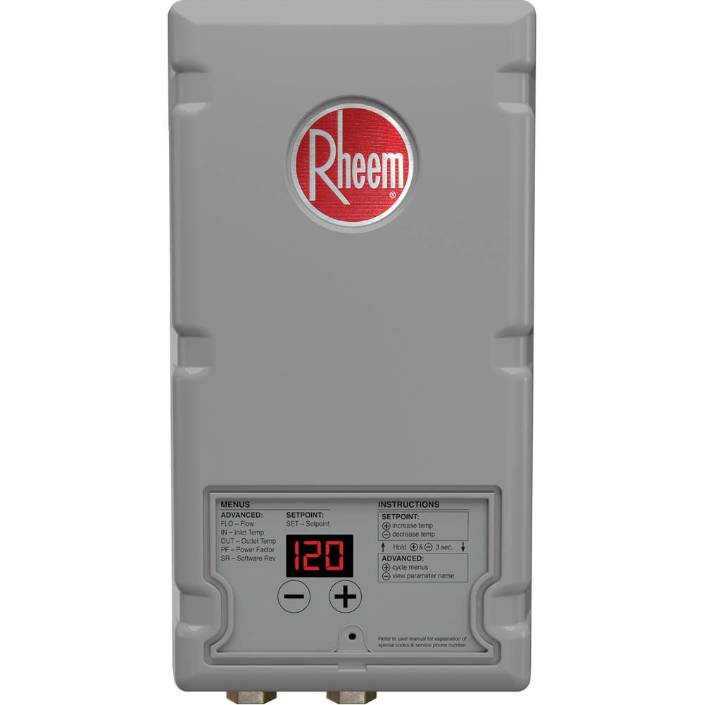 Rheem RTEH3277T Tankless Electric Handwashing Water Heater with 5 Year Limited Warranty