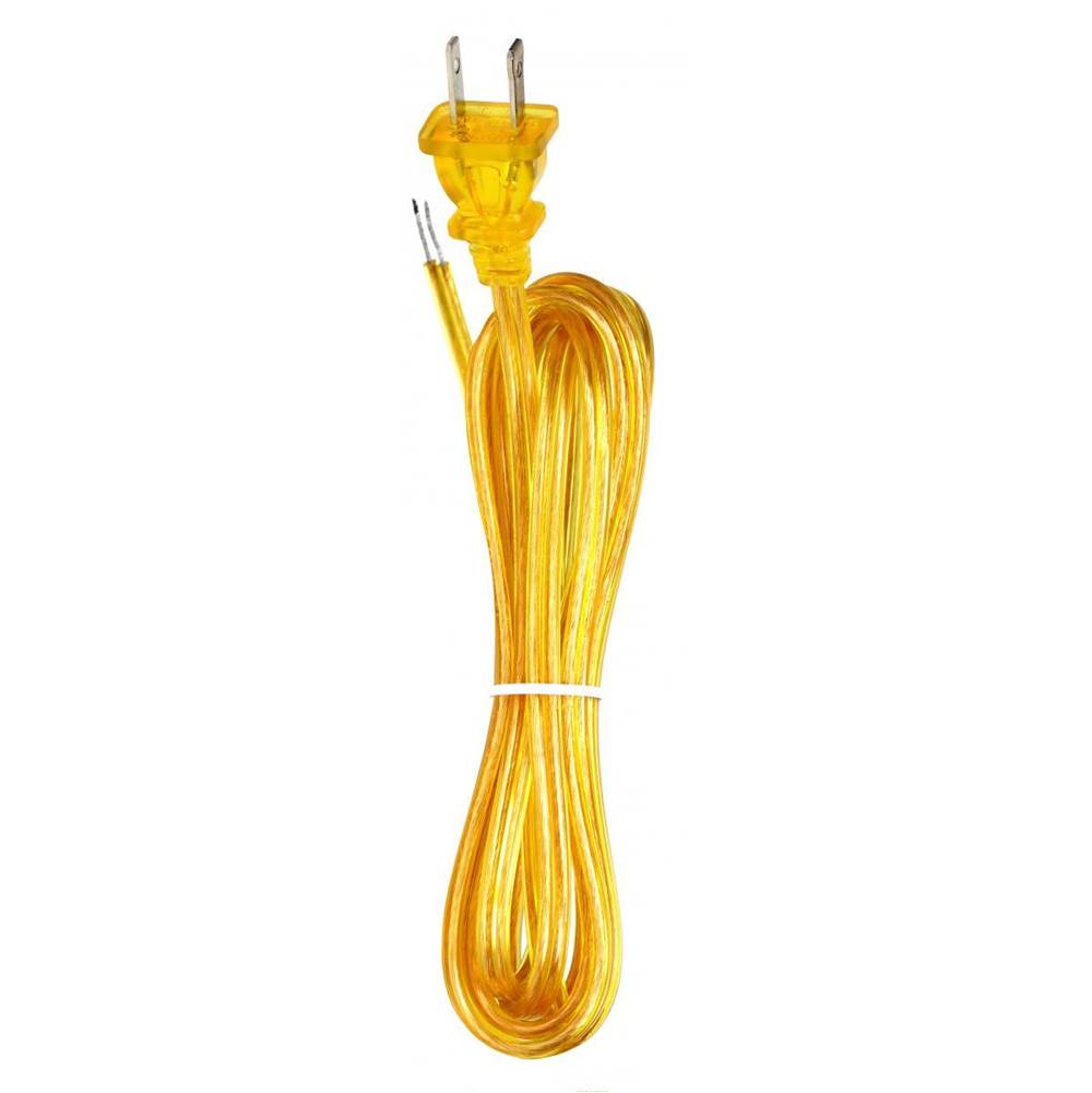 Satco 8 Ft 18/2 Spt-2 Cl. Gold Cord