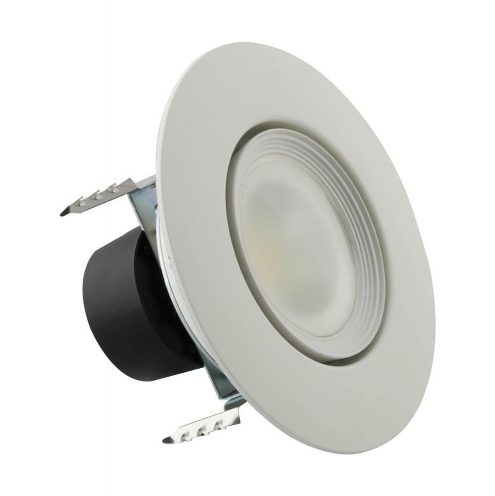 Satco 7.5 W LED Directional Retrofit Downlight-Gimbaled, 4'', Adjustable Color Temperature, 60 Deg Beam Angle, 120 V