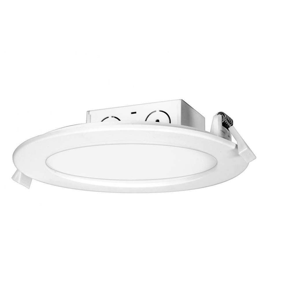 Satco 11.6 W LED Direct Wire Downlight, Edge-lit, 5-6'', 2700K, 120 V, Dimmable