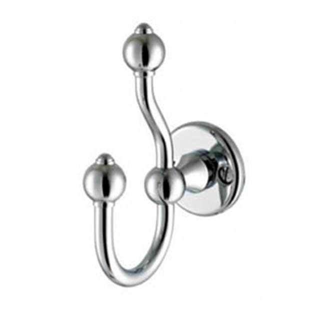 The Sterlingham Company Ltd Double Coat Hook With Exposed Screws