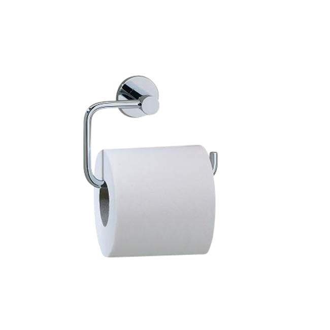 Valsan Porto Unlacquered Brass Toilet Roll Holder Without Lid