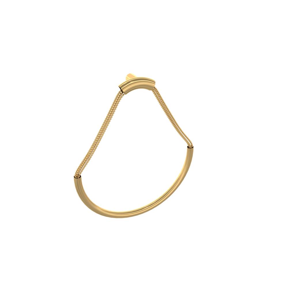 Valsan Luxis 24K Gold Towel Ring