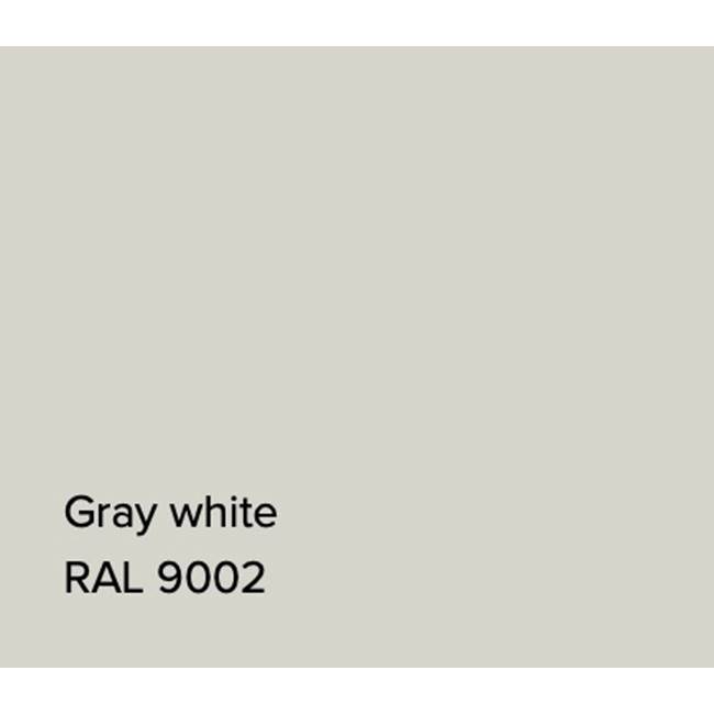 Victoria + Albert RAL Basin Grey White Gloss