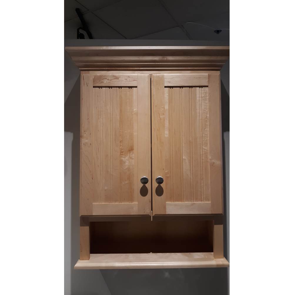 WoodPro Ashford Collection Over The John Cabinet Natural Maple With Ridgefield Door