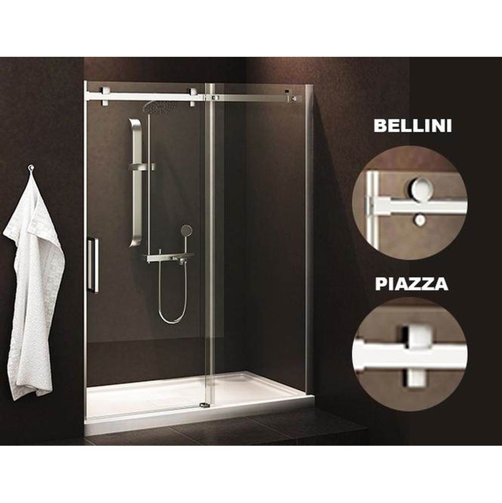 Zitta Bellini 60 Chrome Clear Straight Shower Door