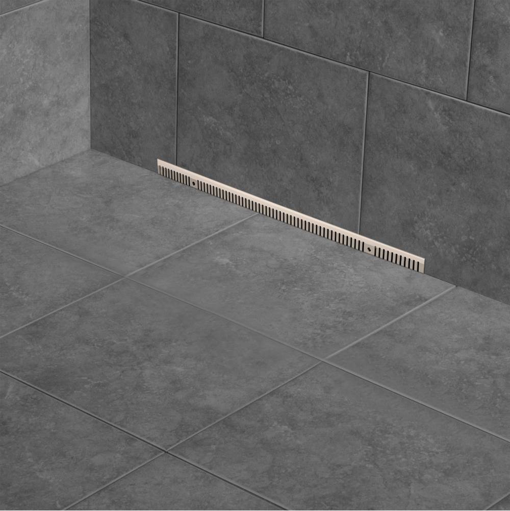 Zitta Wall 30'' Stainless Steel Rough In And 30'' B1 Grate Kit